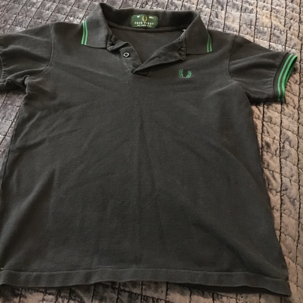 Fred perry black and green